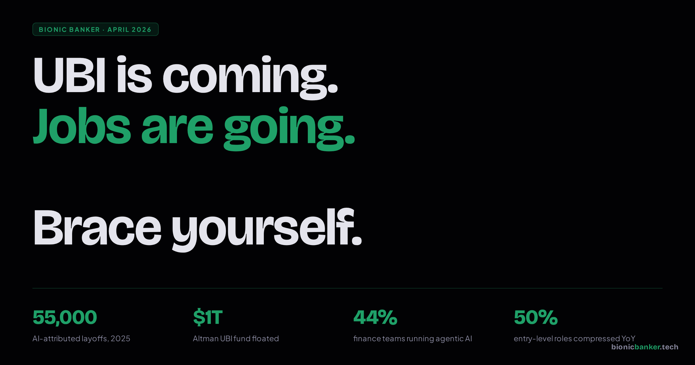 Where the jobs go. And why Elon keeps saying UBI.